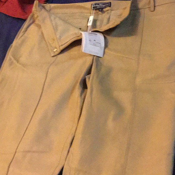 Ladies leather long pants